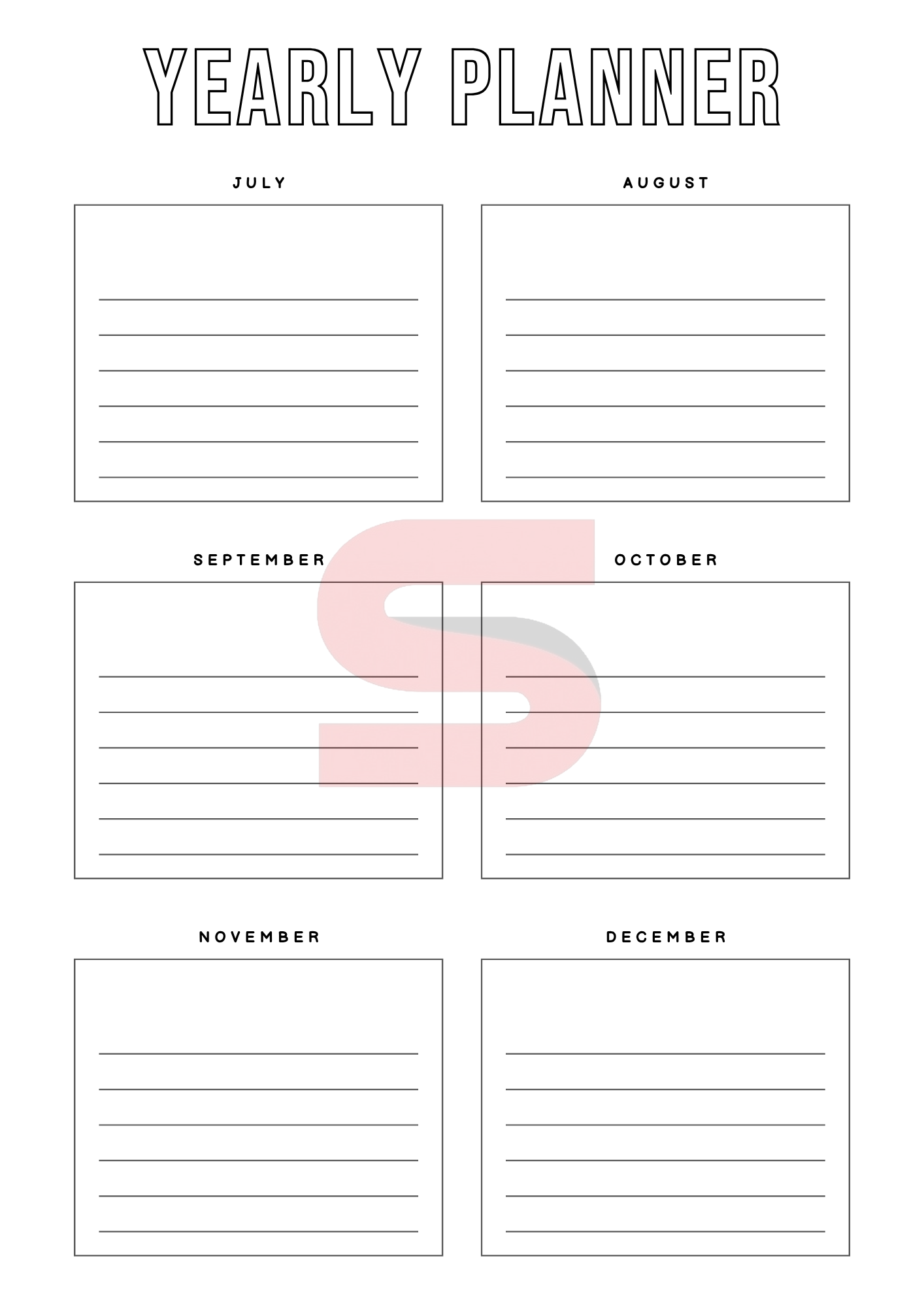 Everyday Success System | Digital + Printable Life Planner PDF