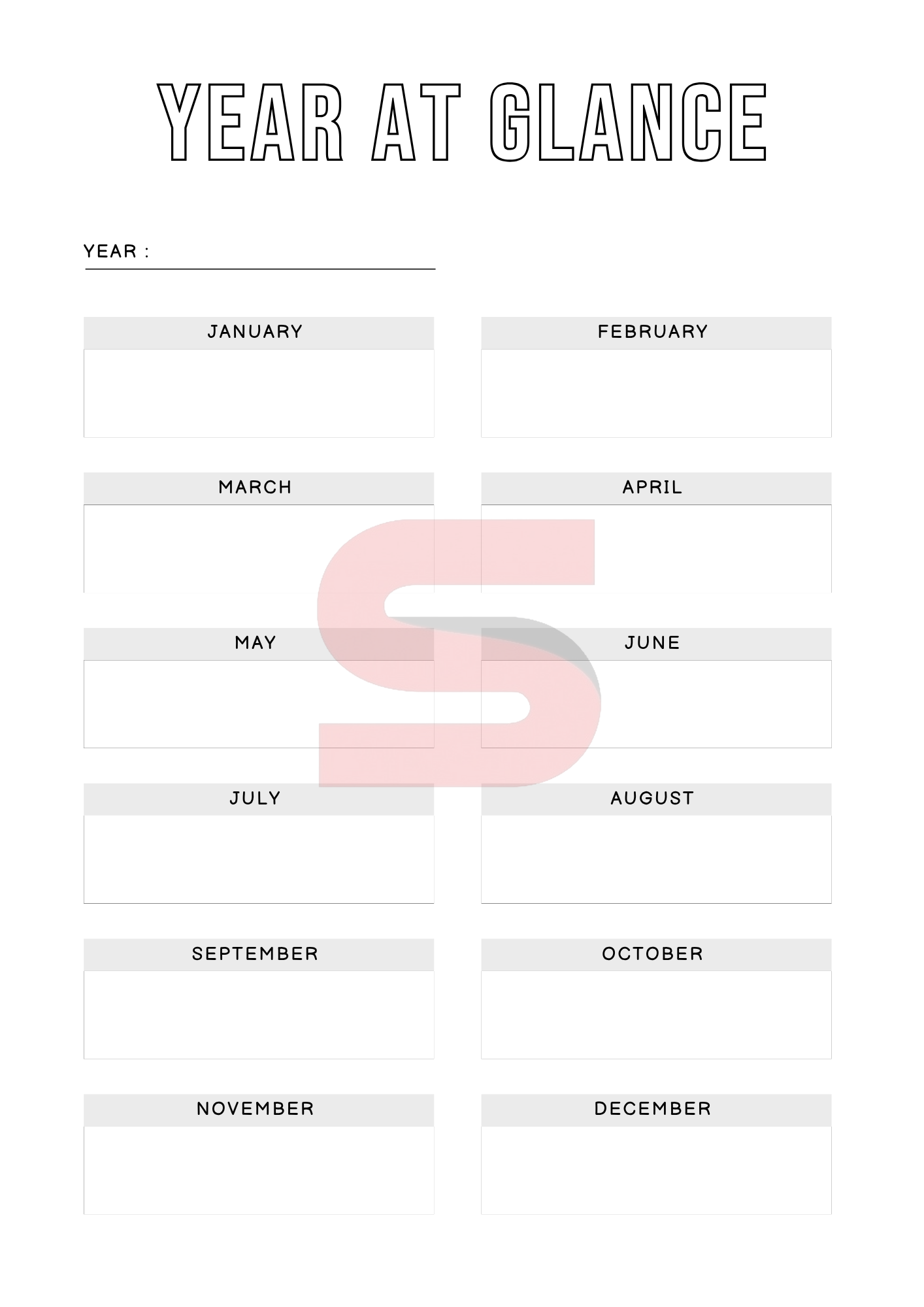Everyday Success System | Digital + Printable Life Planner PDF