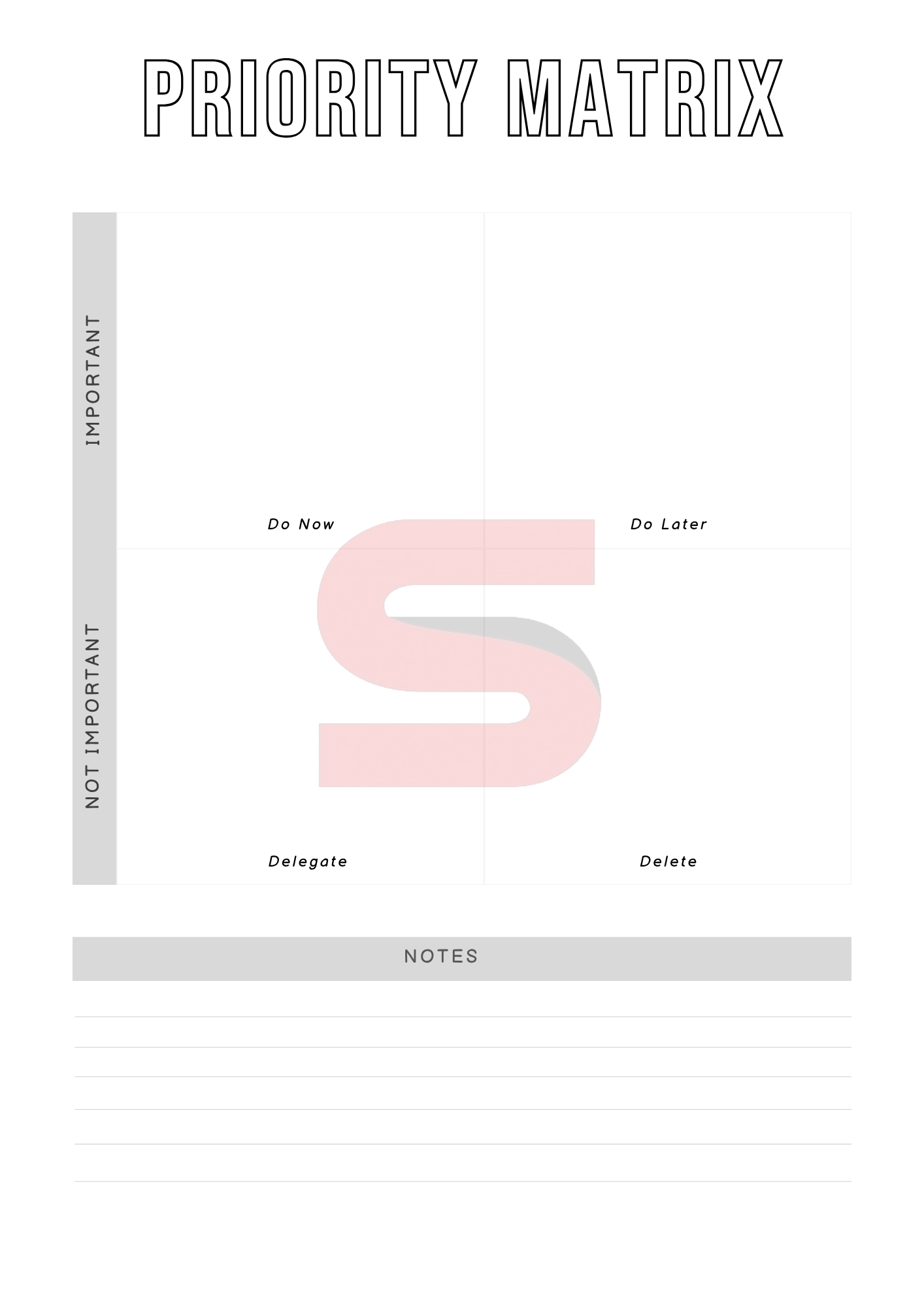 Everyday Success System | Digital + Printable Life Planner PDF