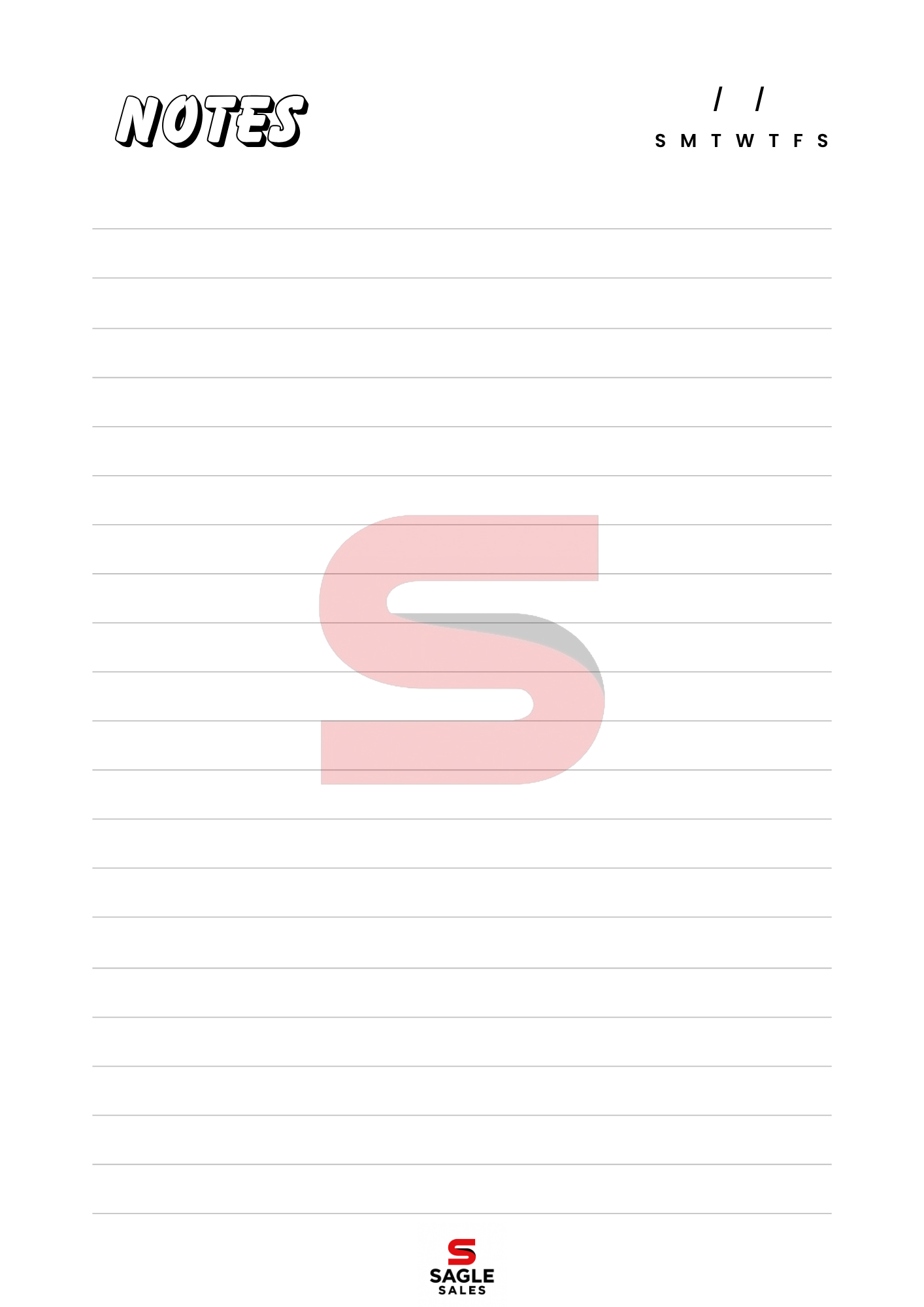 Digital Calendar | Minimalist Printable & Tablet-Friendly Yearly Planner PDF