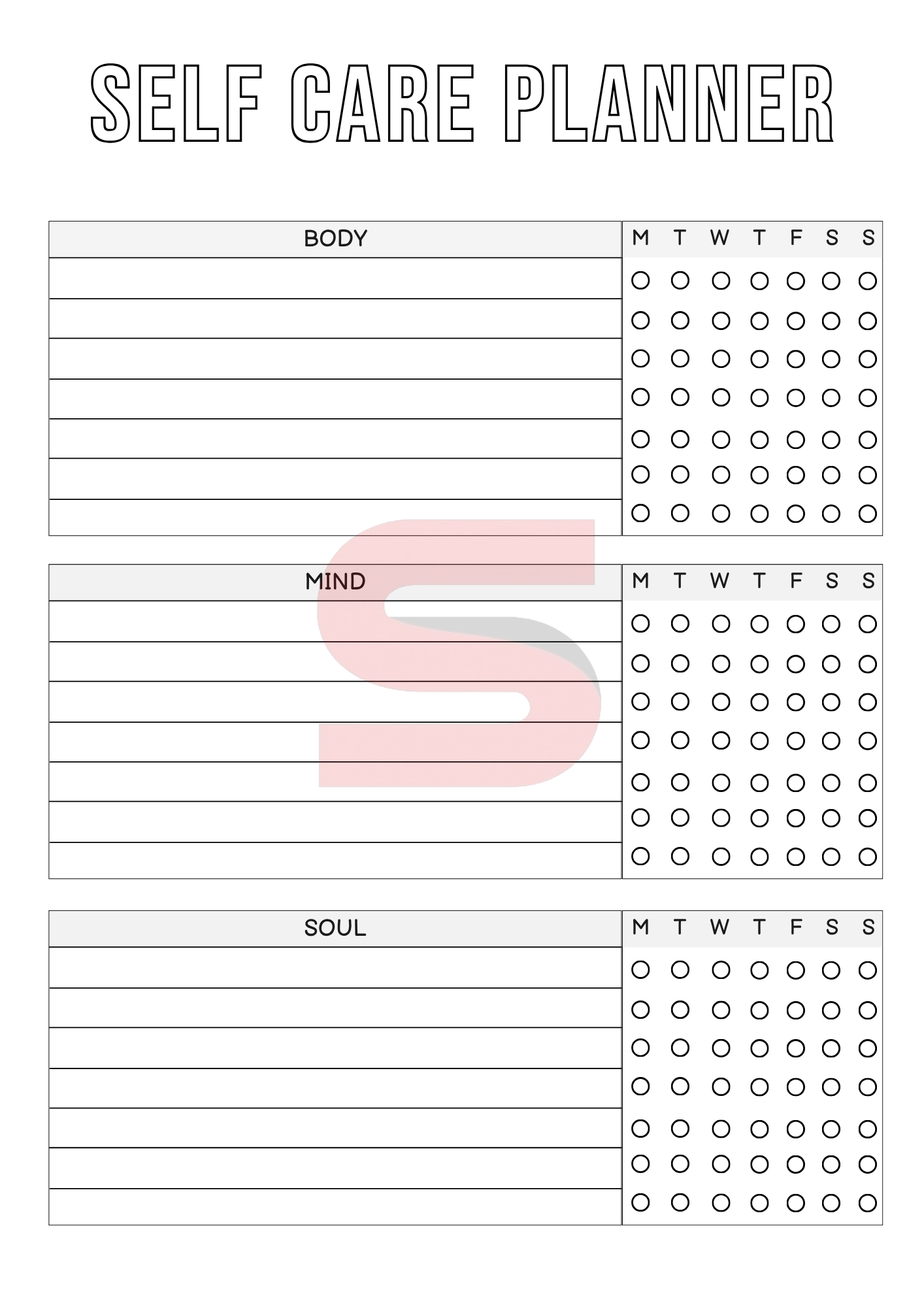 Everyday Success System | Digital + Printable Life Planner PDF