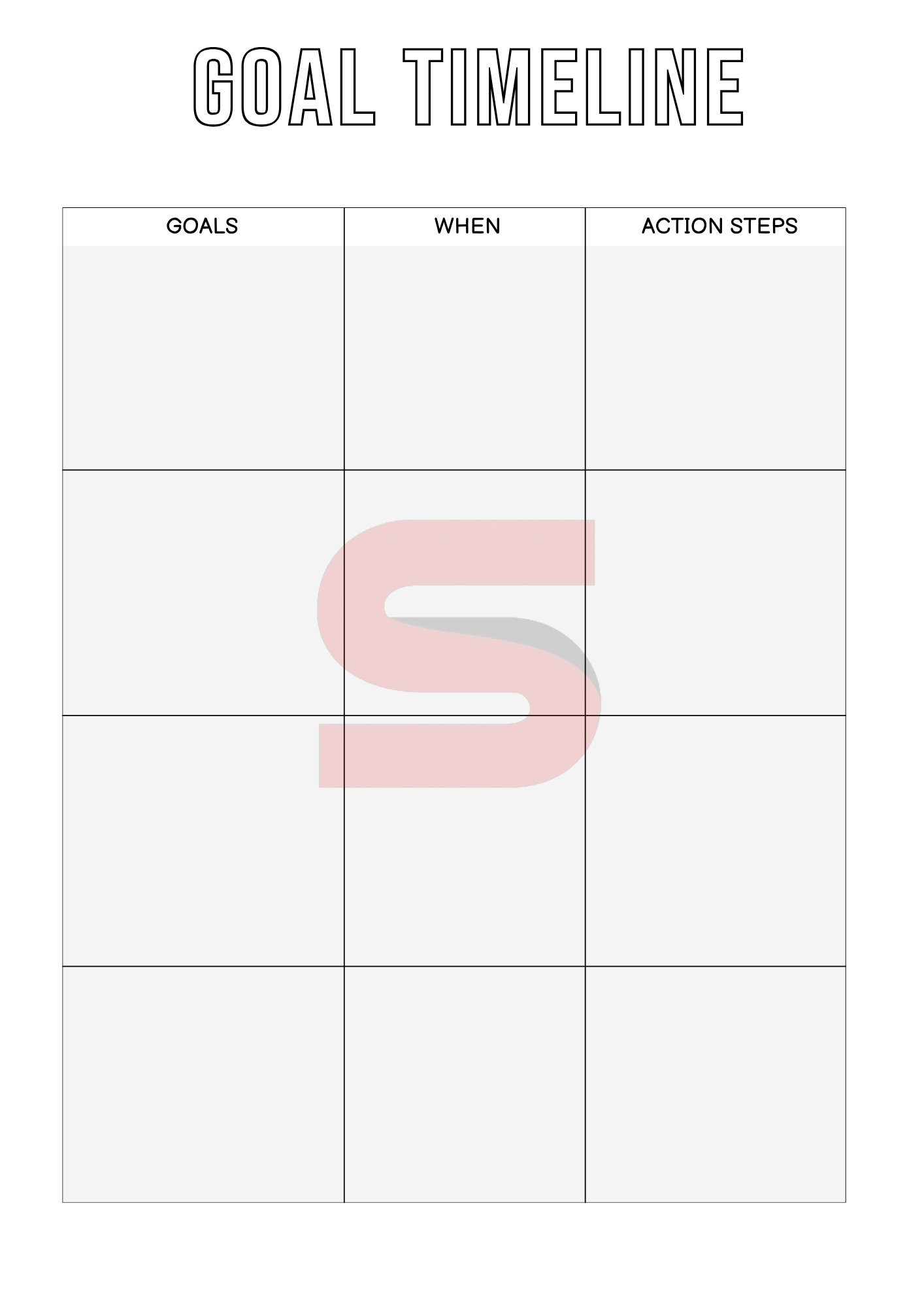 Everyday Success System | Digital + Printable Life Planner PDF