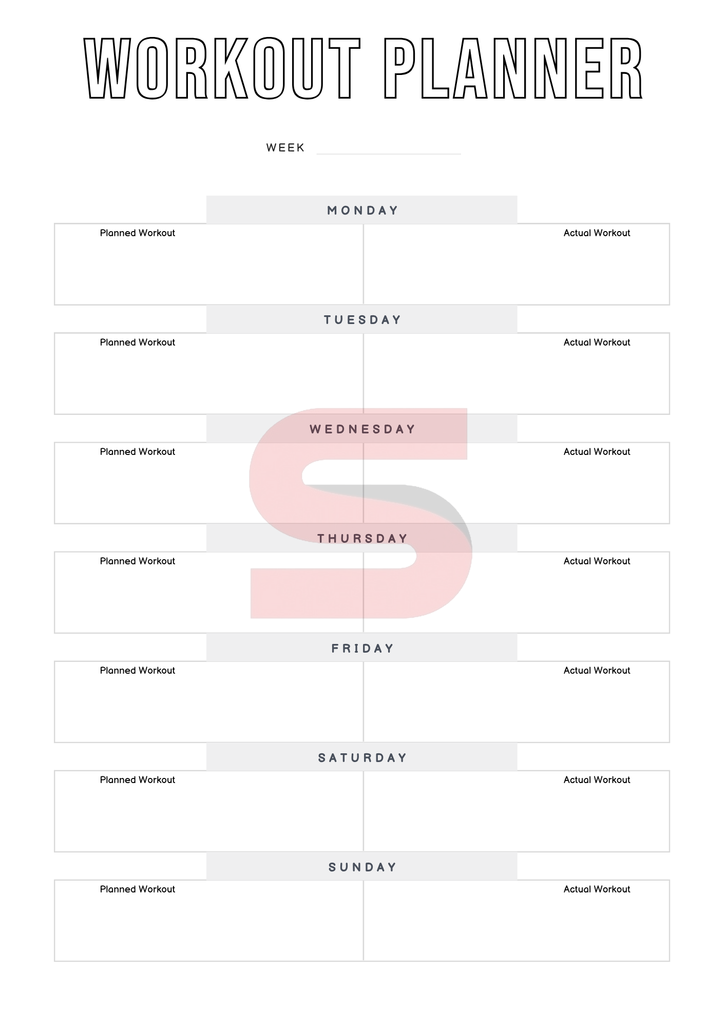 Everyday Success System | Digital + Printable Life Planner PDF
