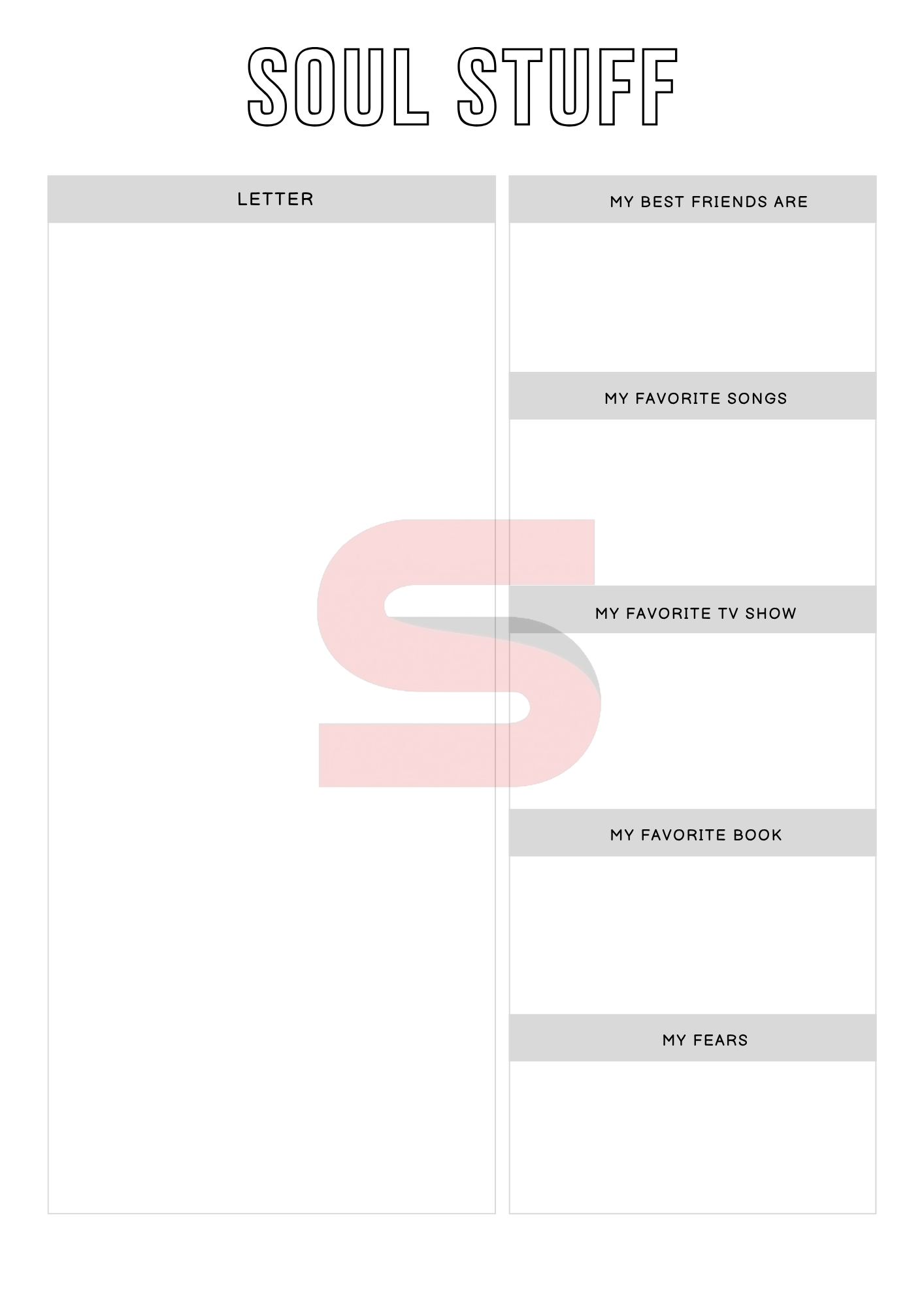 Everyday Success System | Digital + Printable Life Planner PDF