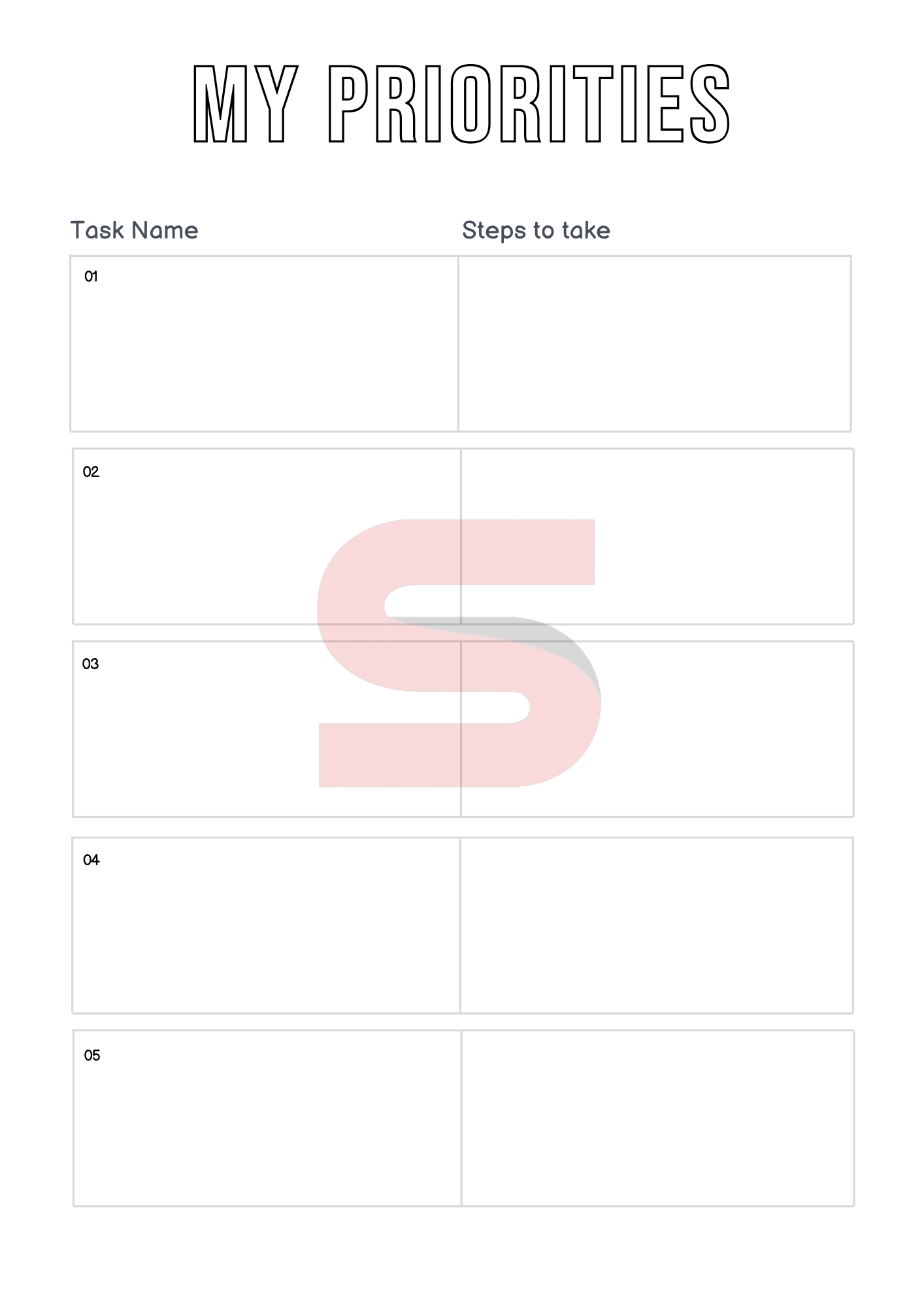 Everyday Success System | Digital + Printable Life Planner PDF