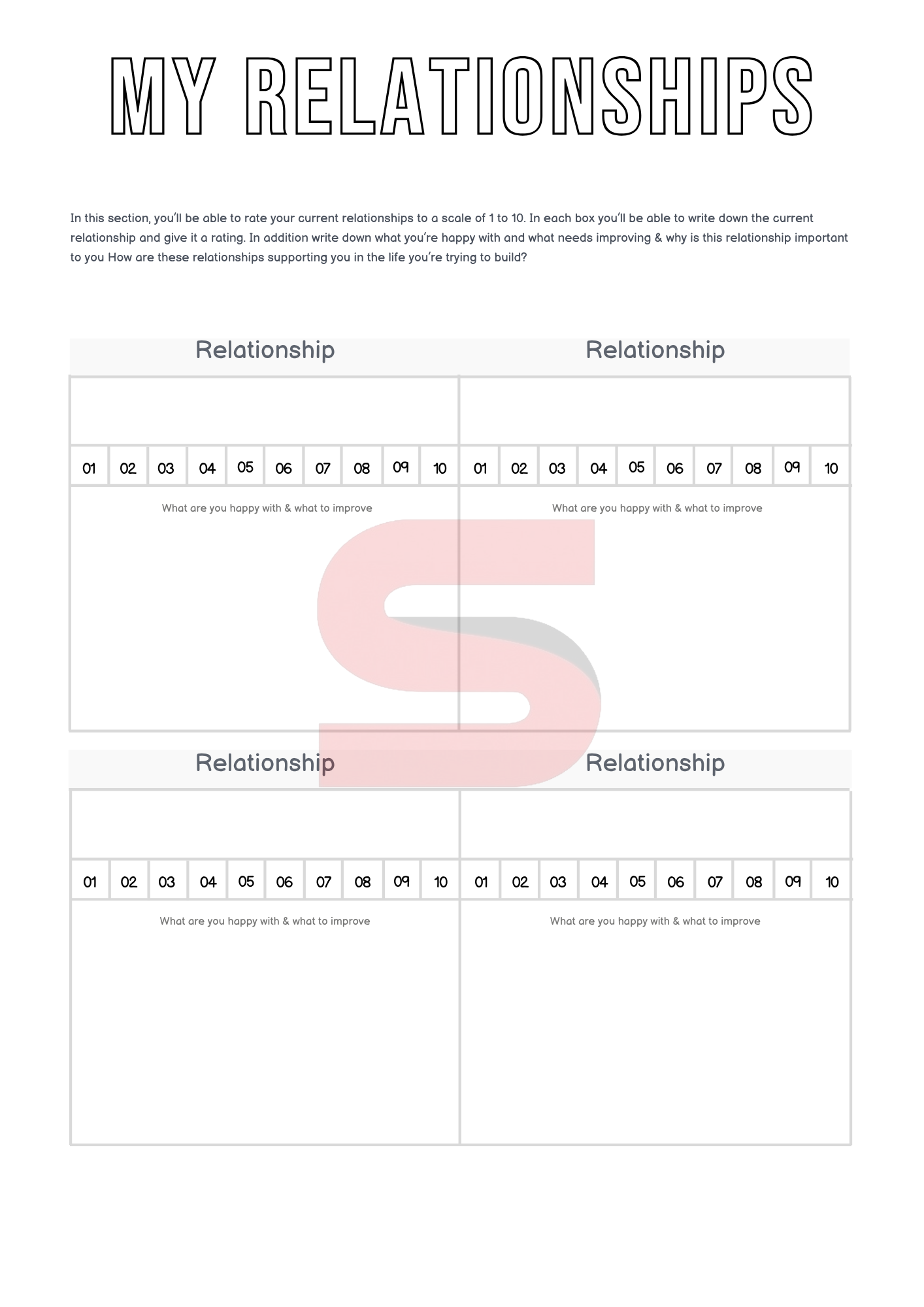 Everyday Success System | Digital + Printable Life Planner PDF