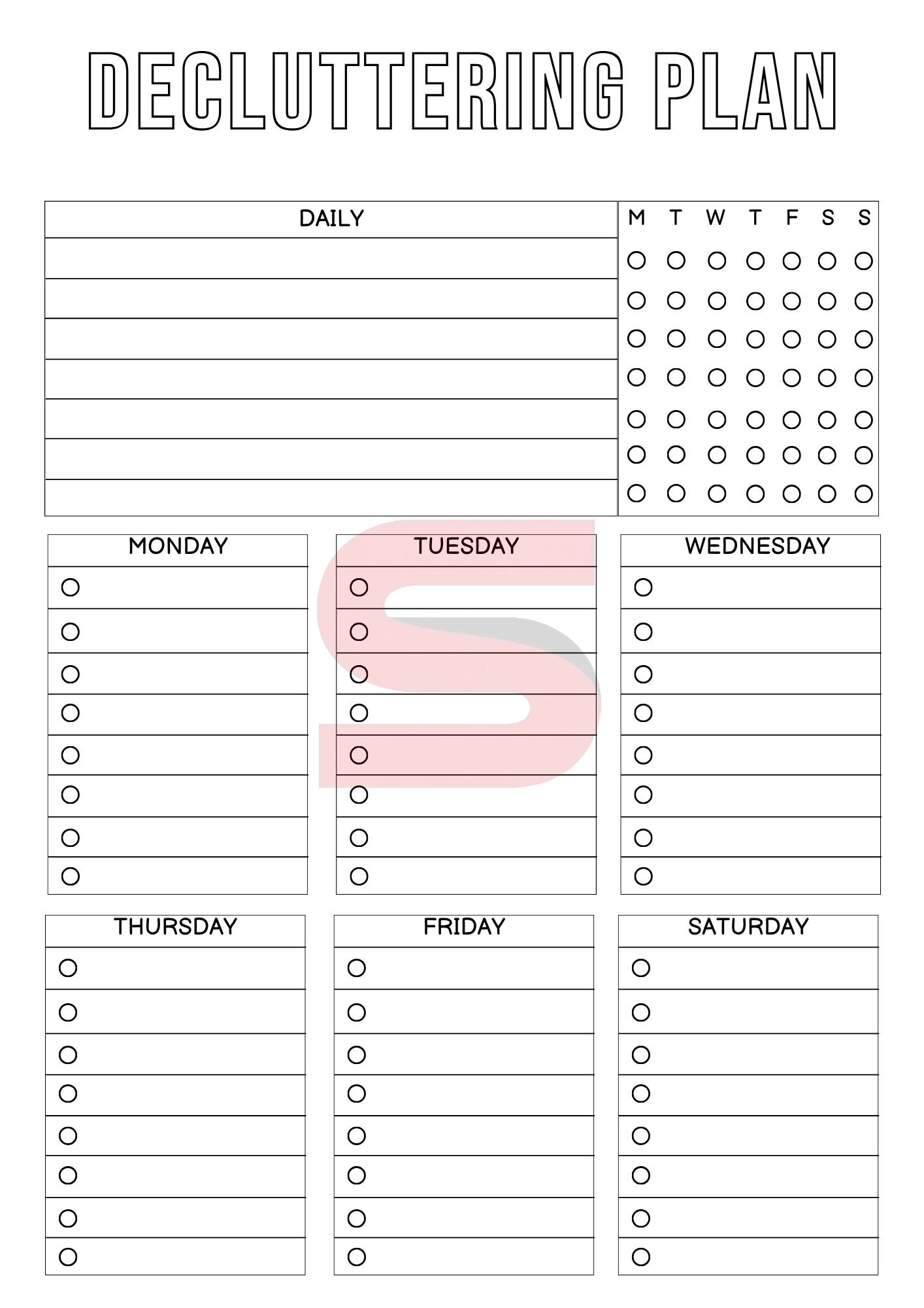 Everyday Success System | Digital + Printable Life Planner PDF