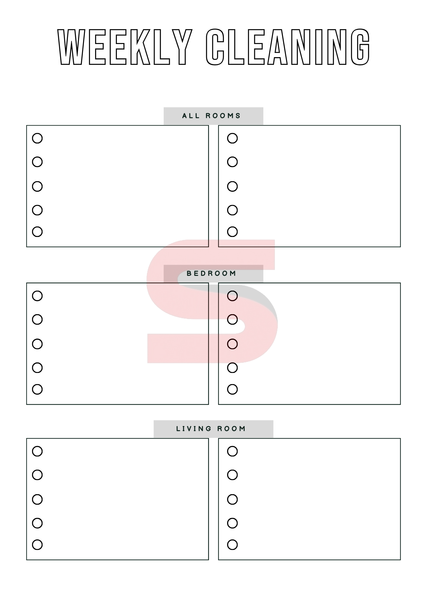 Everyday Success System | Digital + Printable Life Planner PDF
