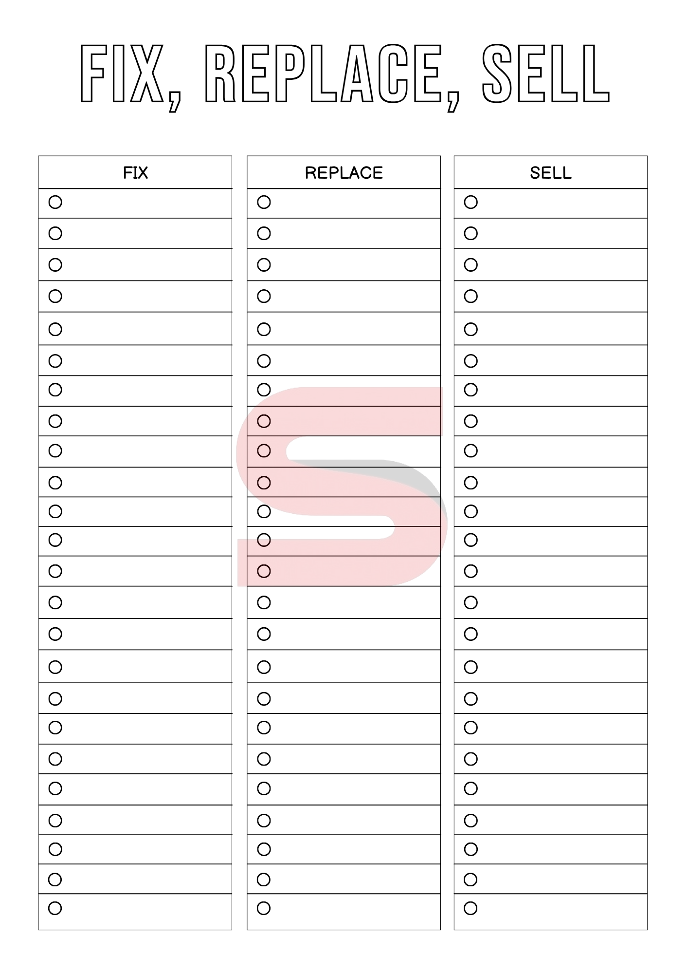 Everyday Success System | Digital + Printable Life Planner PDF