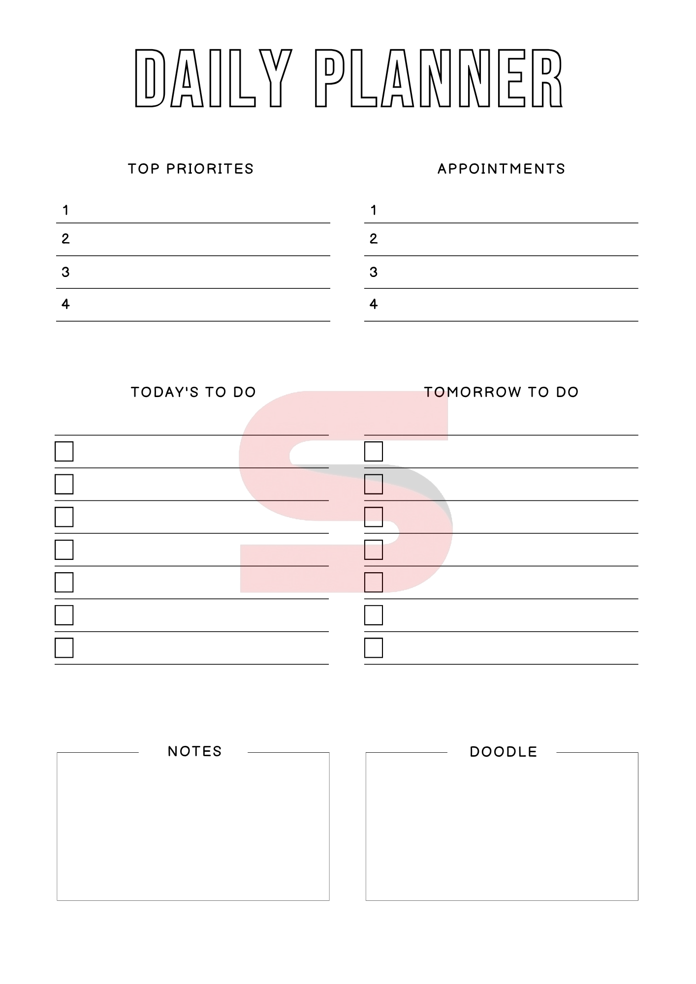 Everyday Success System | Digital + Printable Life Planner PDF