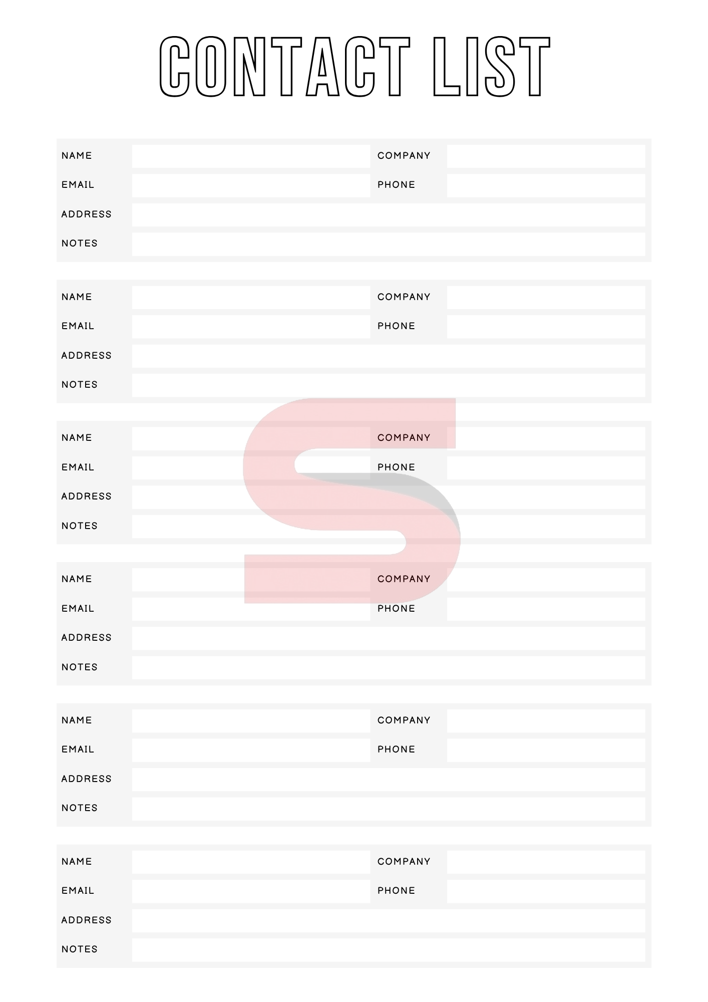 Everyday Success System | Digital + Printable Life Planner PDF