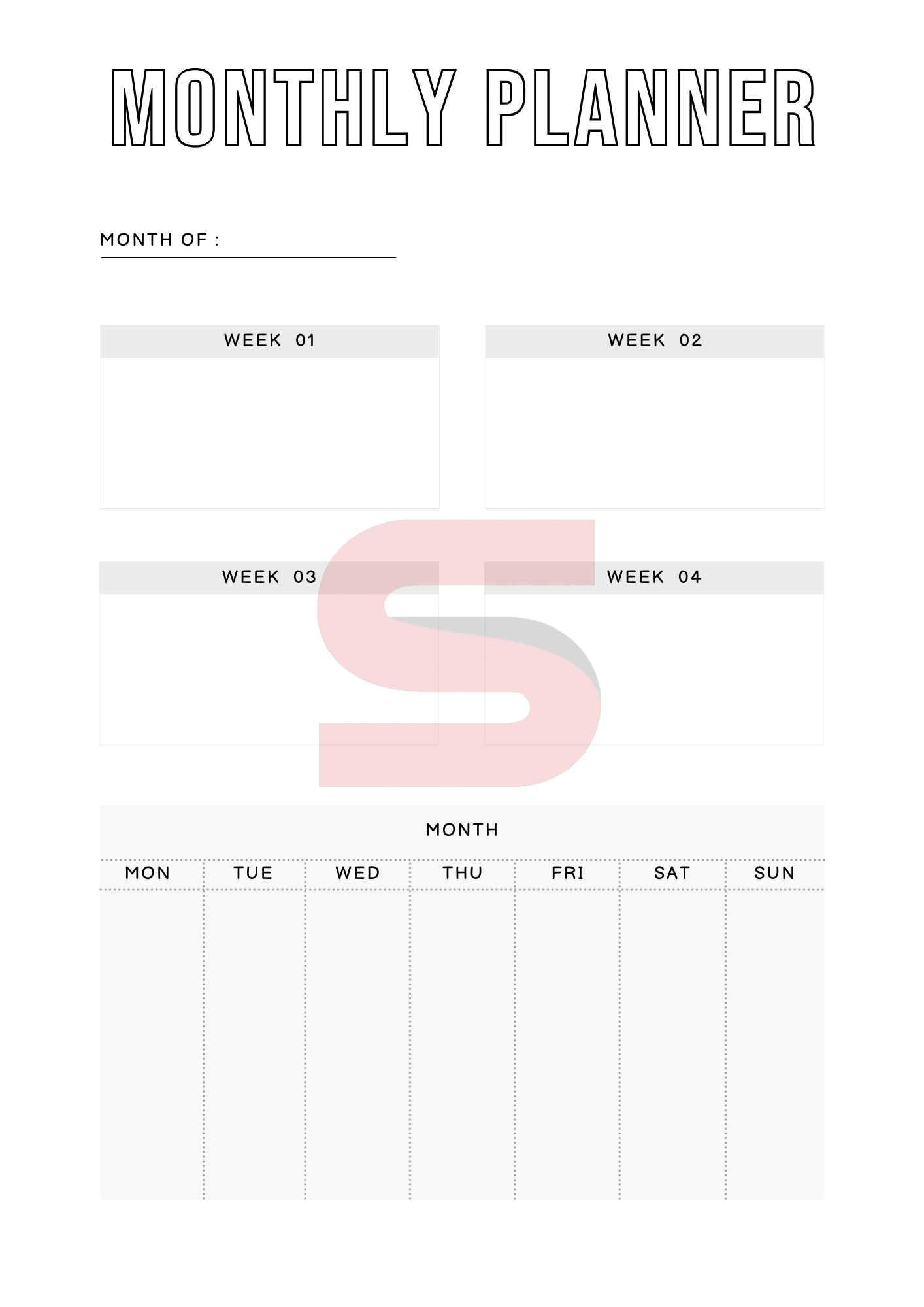 Everyday Success System | Digital + Printable Life Planner PDF