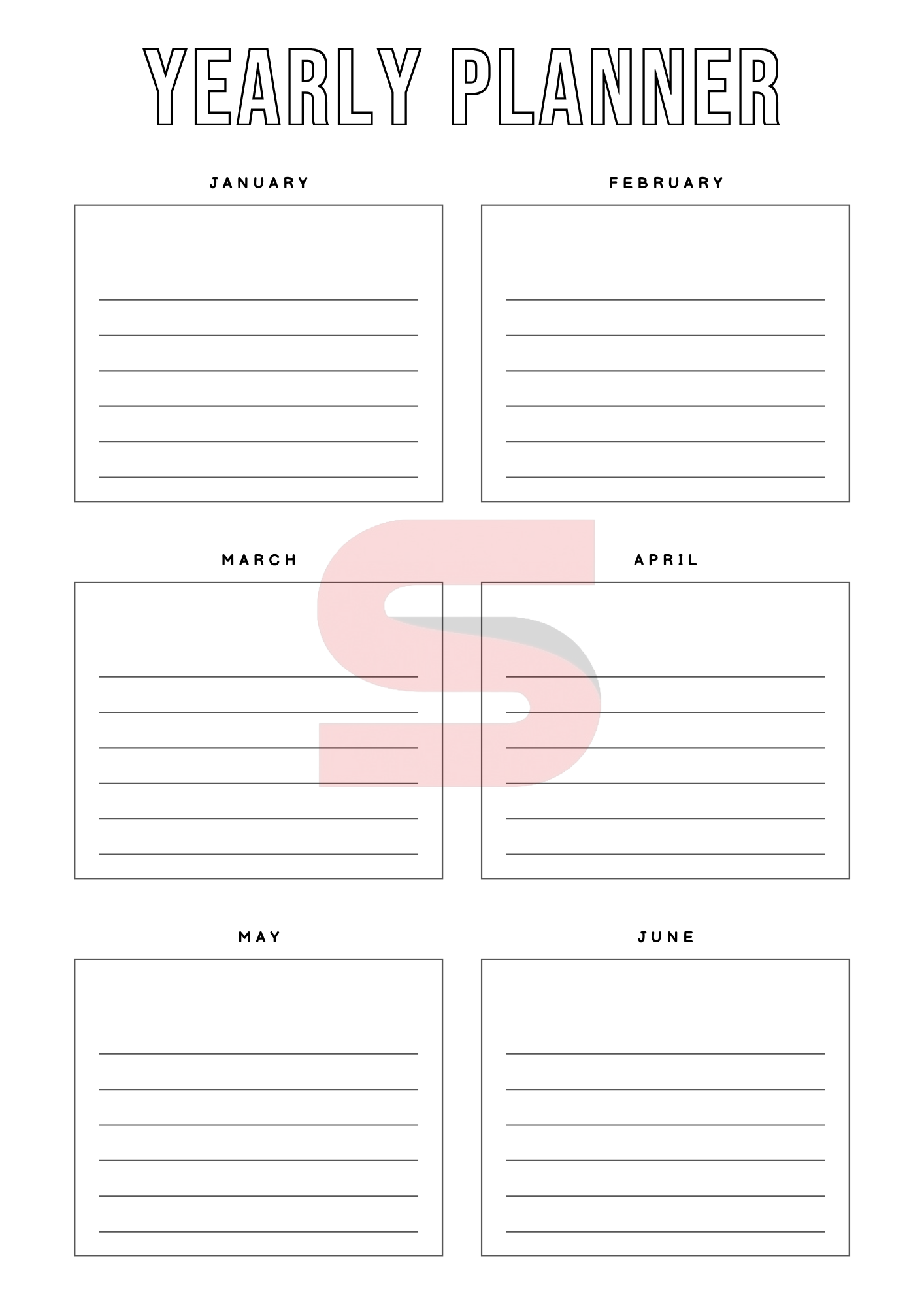 Everyday Success System | Digital + Printable Life Planner PDF
