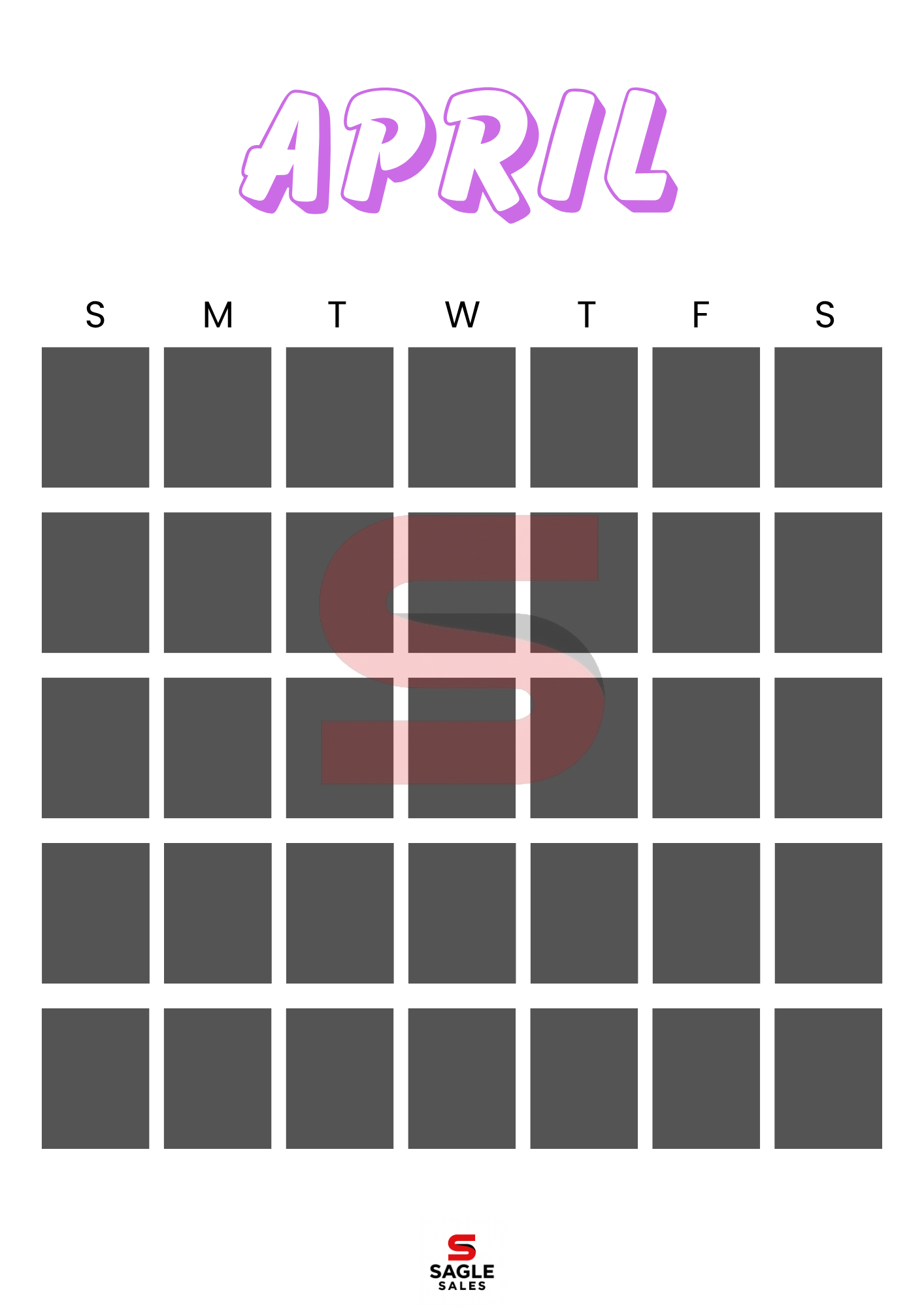 Digital Calendar | Minimalist Printable & Tablet-Friendly Yearly Planner PDF