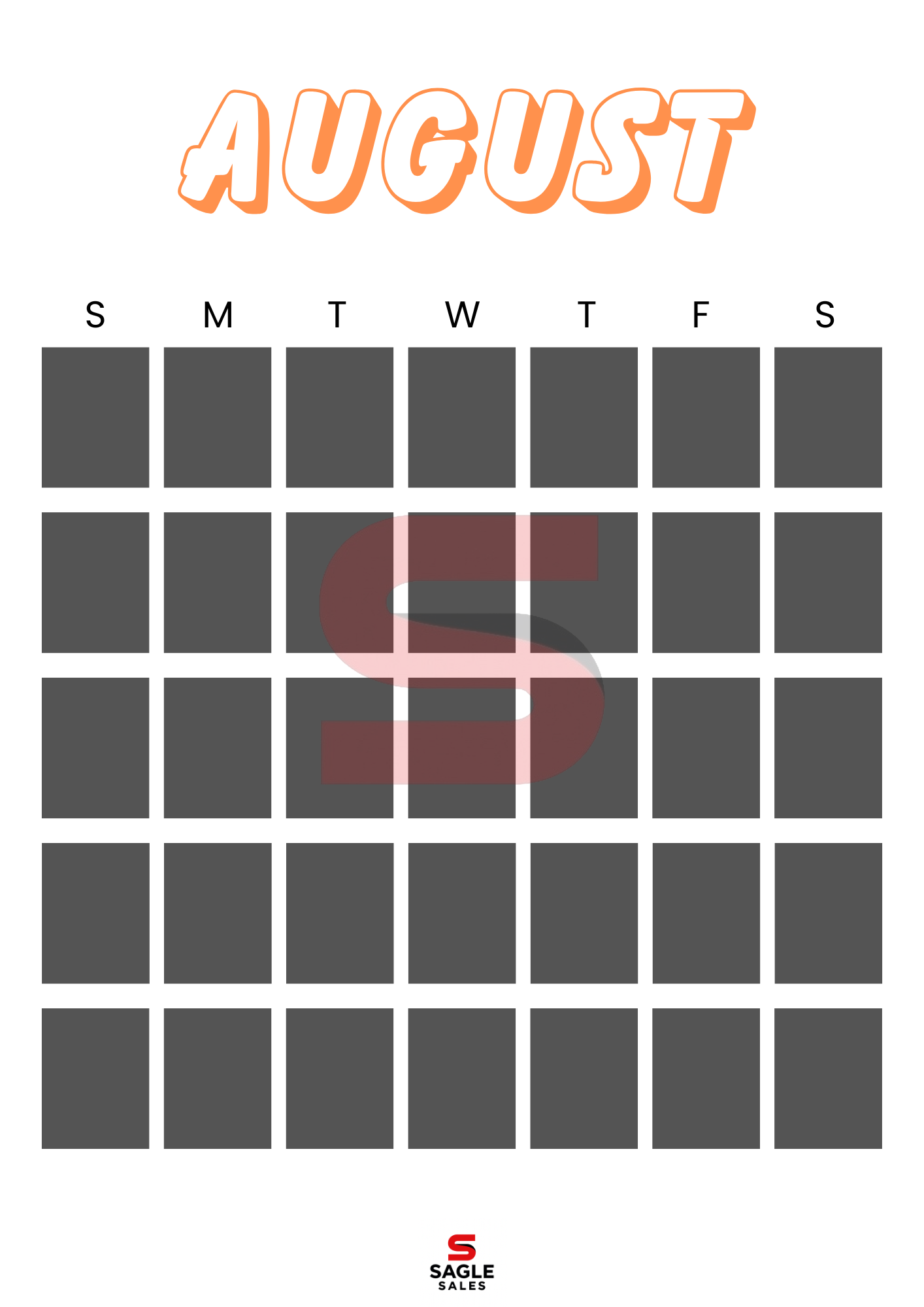 Digital Calendar | Minimalist Printable & Tablet-Friendly Yearly Planner PDF