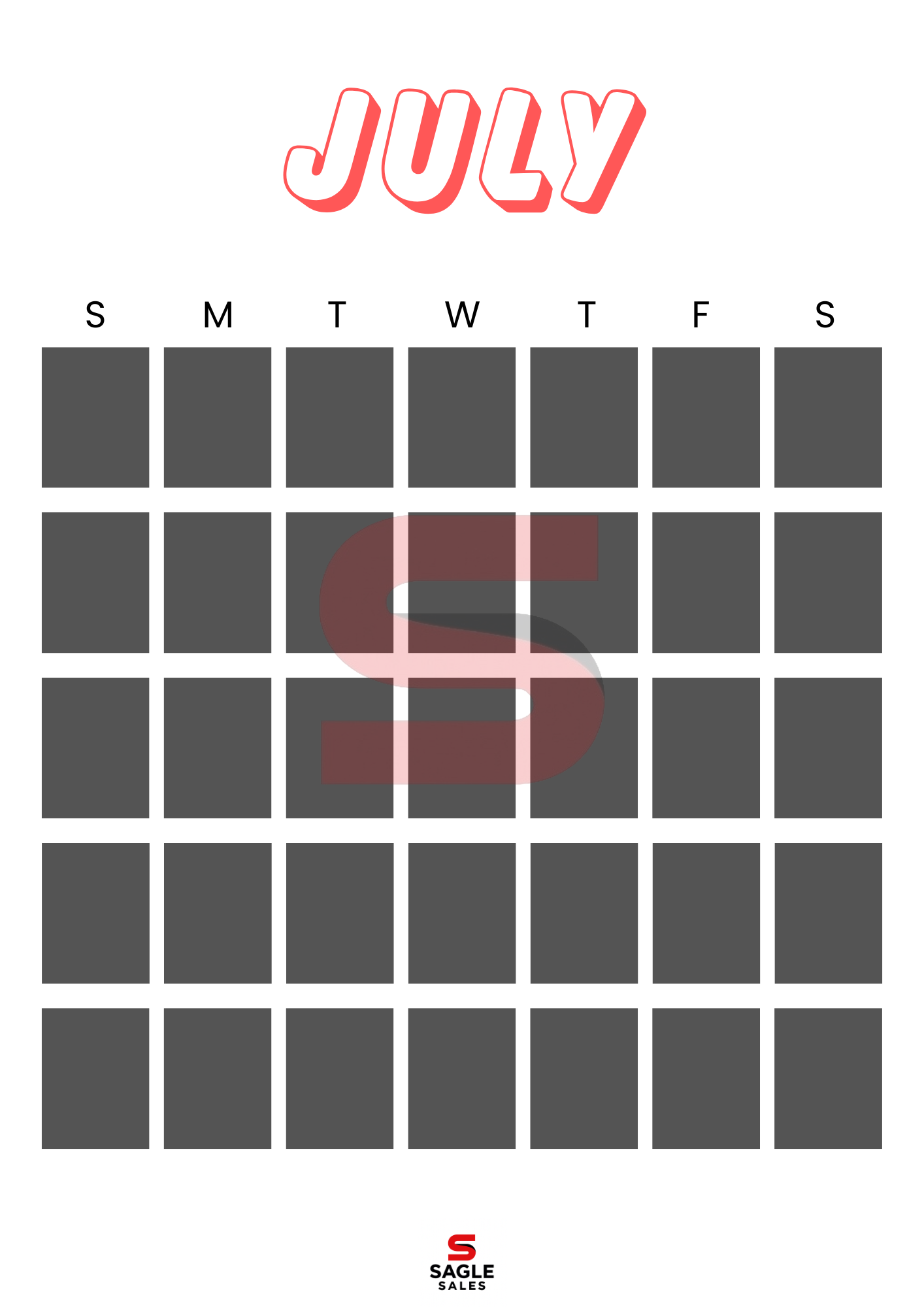 Digital Calendar | Minimalist Printable & Tablet-Friendly Yearly Planner PDF