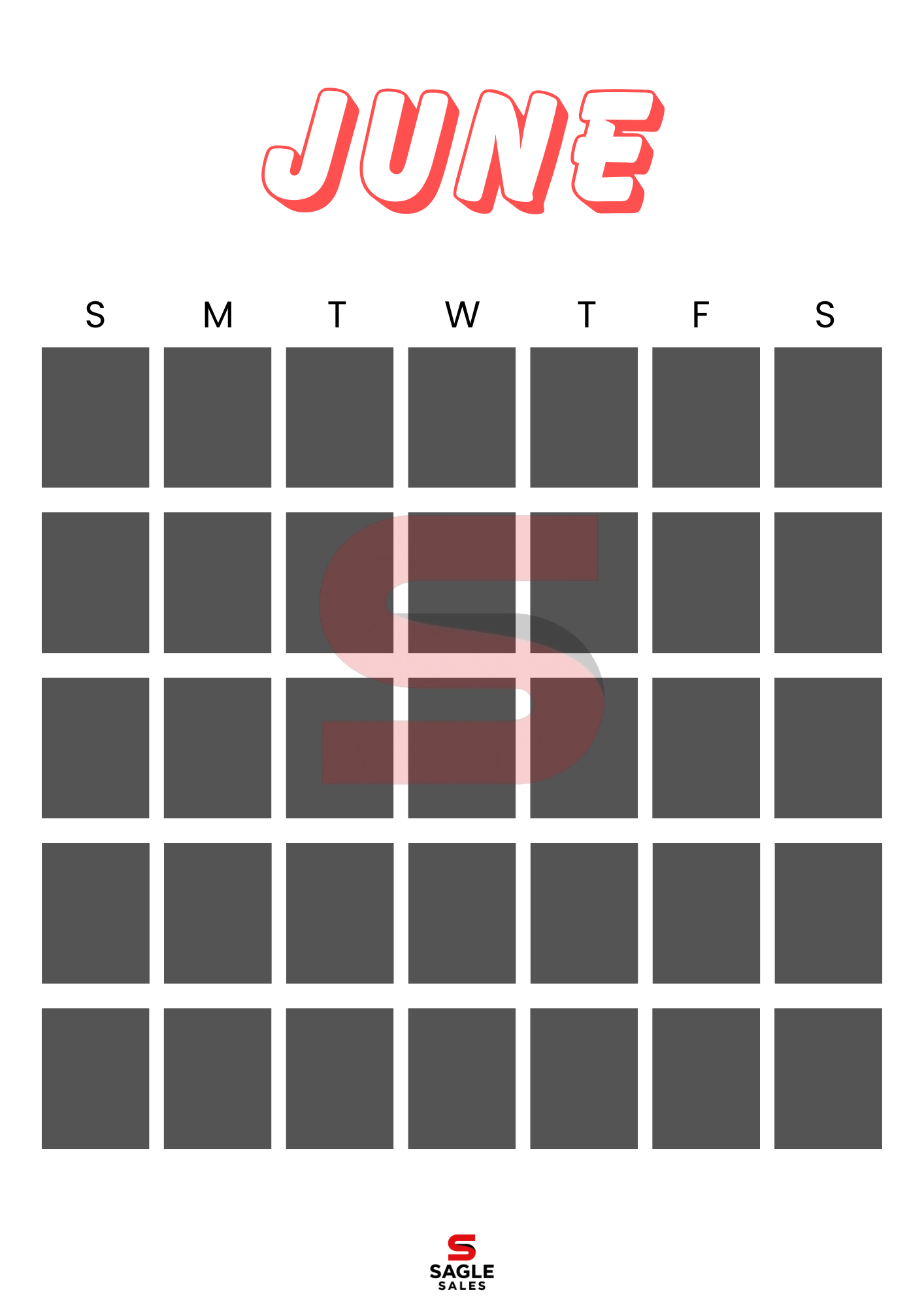 Digital Calendar | Minimalist Printable & Tablet-Friendly Yearly Planner PDF