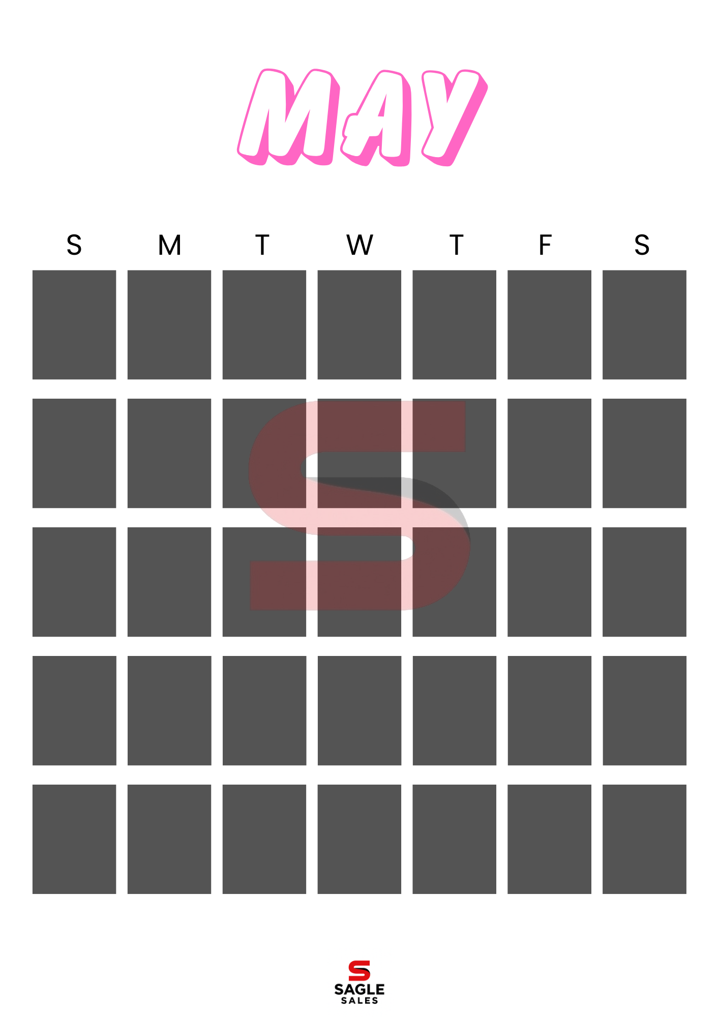 Digital Calendar | Minimalist Printable & Tablet-Friendly Yearly Planner PDF