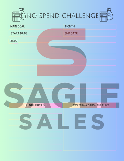Complete Finance Organizer | Debt, Savings & Budget Tracker PDF ( Digital Download)