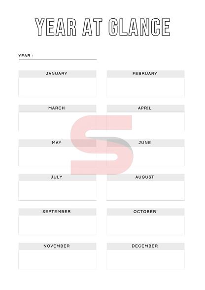 Everyday Success System | Digital + Printable Life Planner PDF