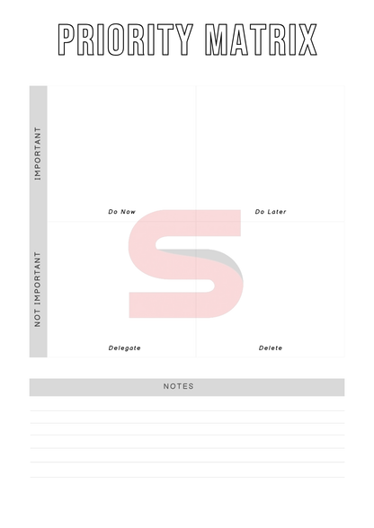 Everyday Success System | Digital + Printable Life Planner PDF