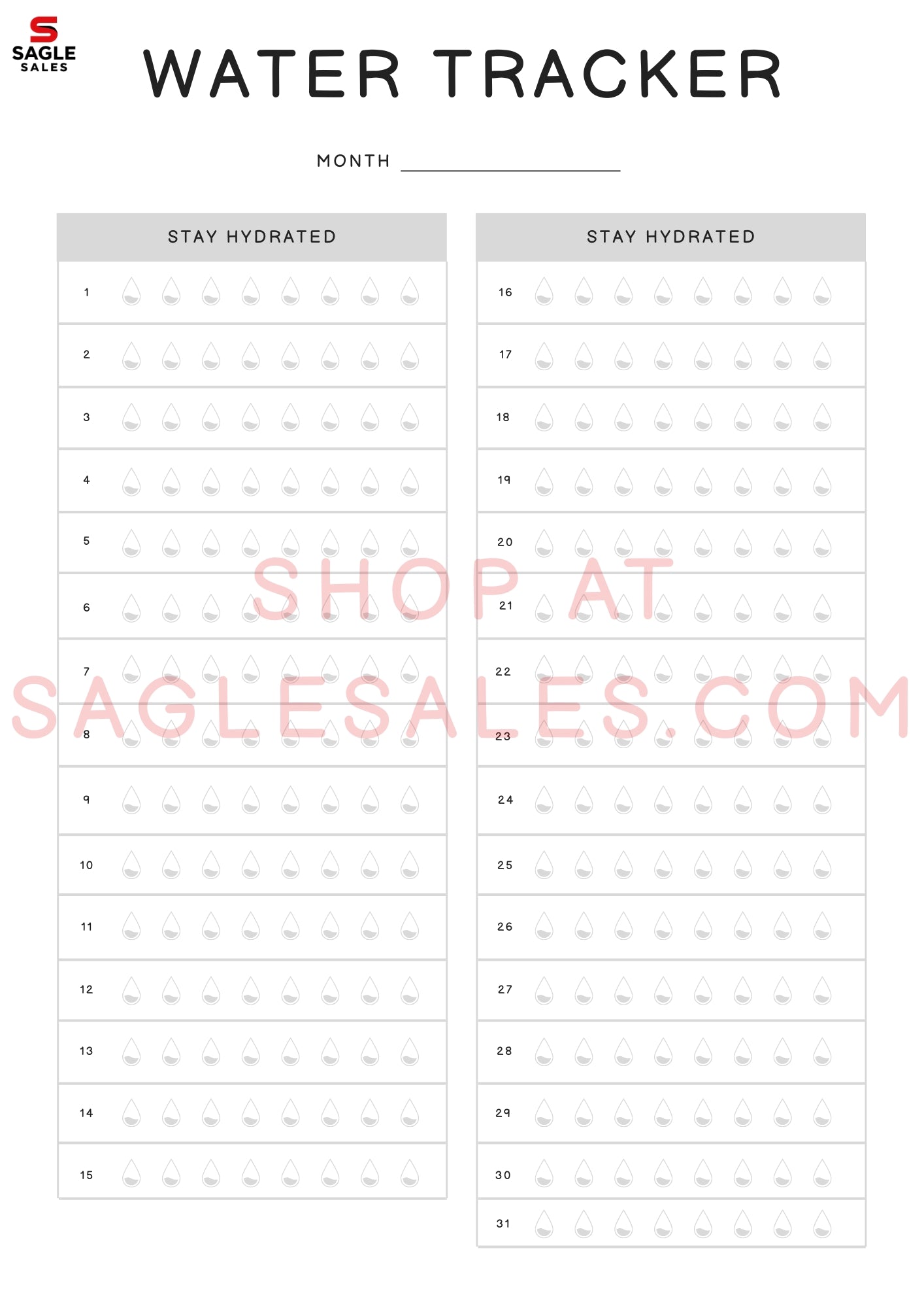 30 Trackers Bundle — Printable & Digital Download Tracker Pack (Digital Download)