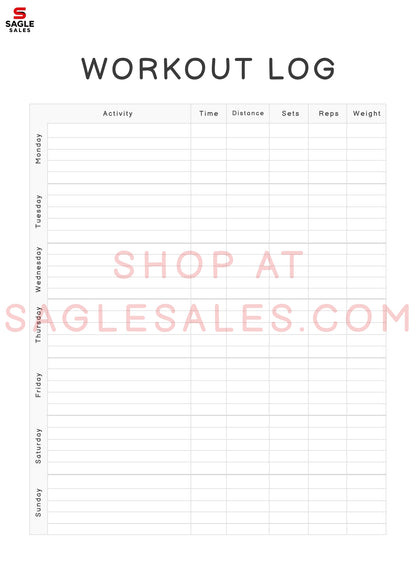 30 Trackers Bundle — Printable & Digital Download Tracker Pack (Digital Download)