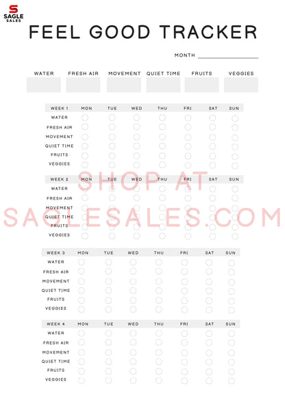 30 Trackers Bundle — Printable & Digital Download Tracker Pack (Digital Download)