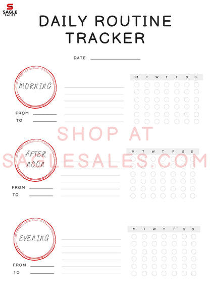 30 Trackers Bundle — Printable & Digital Download Tracker Pack (Digital Download)