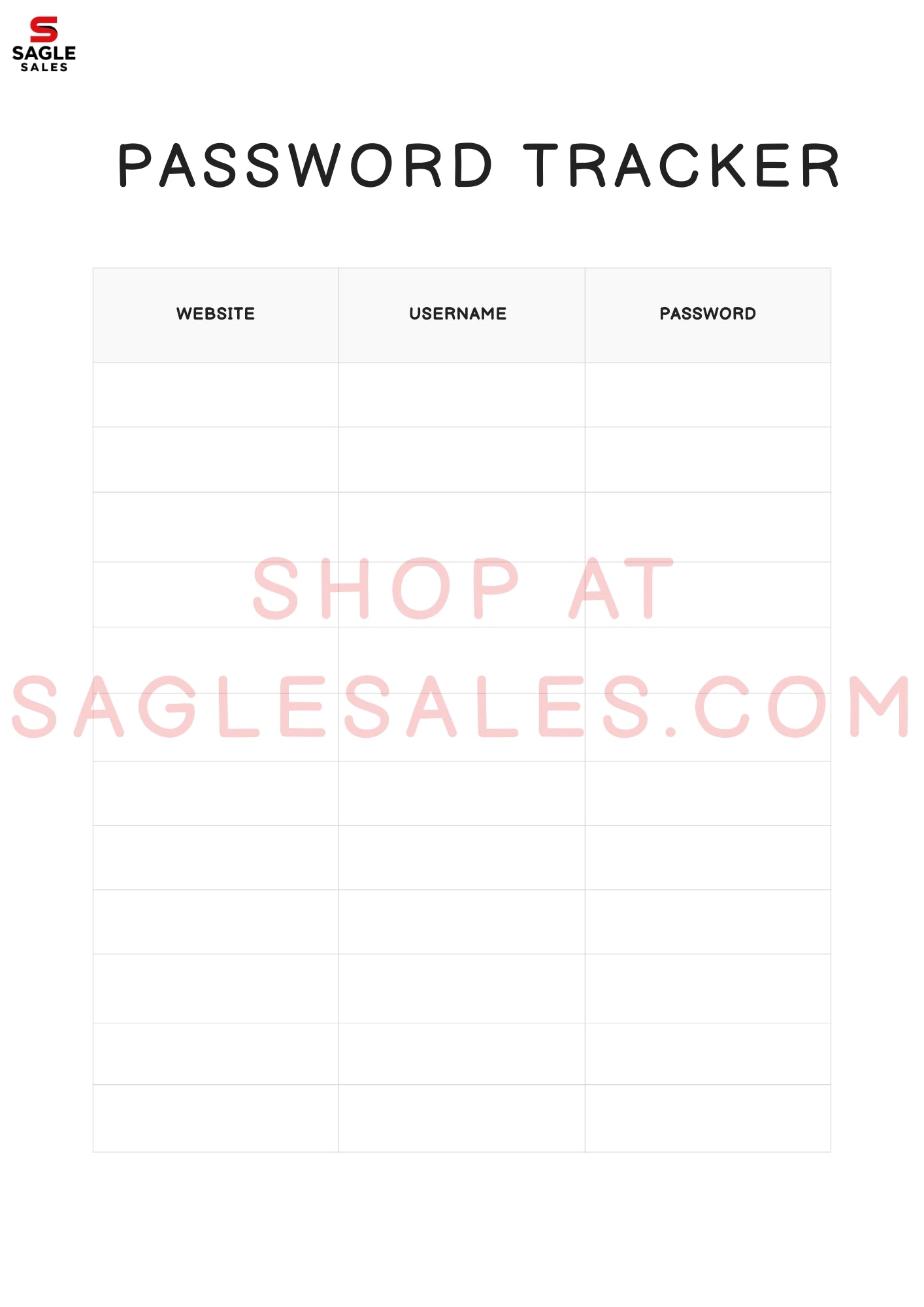 30 Trackers Bundle — Printable & Digital Download Tracker Pack (Digital Download)