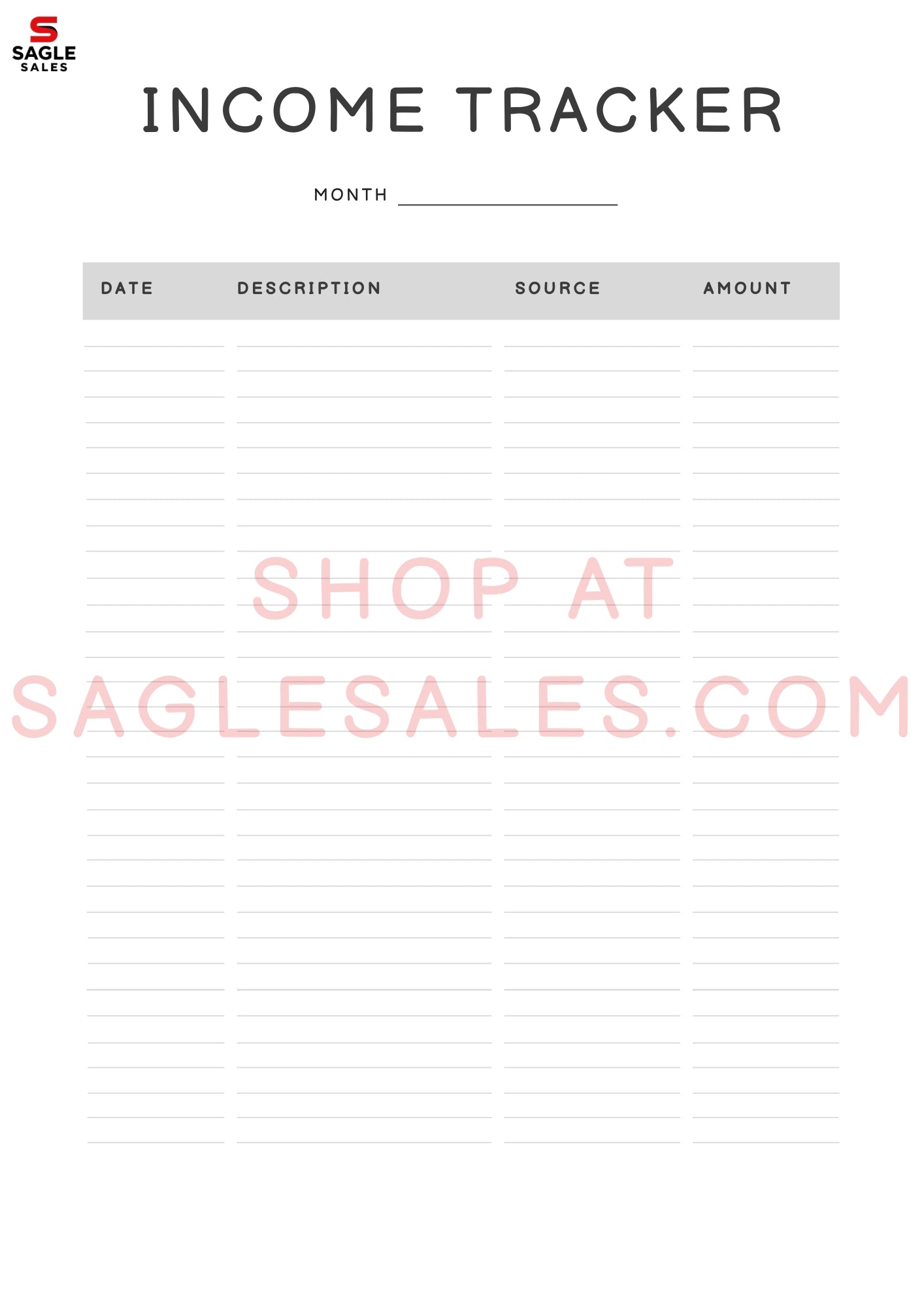 30 Trackers Bundle — Printable & Digital Download Tracker Pack (Digital Download)