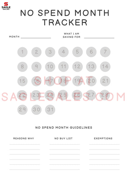 30 Trackers Bundle — Printable & Digital Download Tracker Pack (Digital Download)