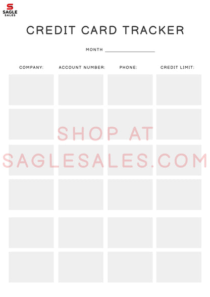 30 Trackers Bundle — Printable & Digital Download Tracker Pack (Digital Download)