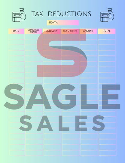 Complete Finance Organizer | Debt, Savings & Budget Tracker PDF ( Digital Download)