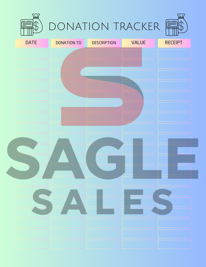 Complete Finance Organizer | Debt, Savings & Budget Tracker PDF ( Digital Download)