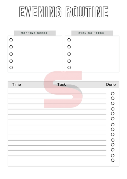 Everyday Success System | Digital + Printable Life Planner PDF