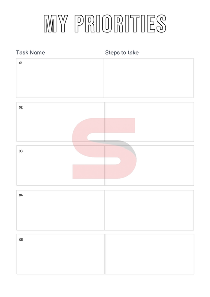 Everyday Success System | Digital + Printable Life Planner PDF