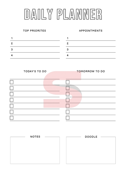 Everyday Success System | Digital + Printable Life Planner PDF