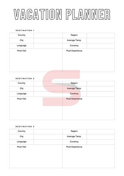 Everyday Success System | Digital + Printable Life Planner PDF