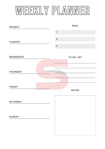 Everyday Success System | Digital + Printable Life Planner PDF
