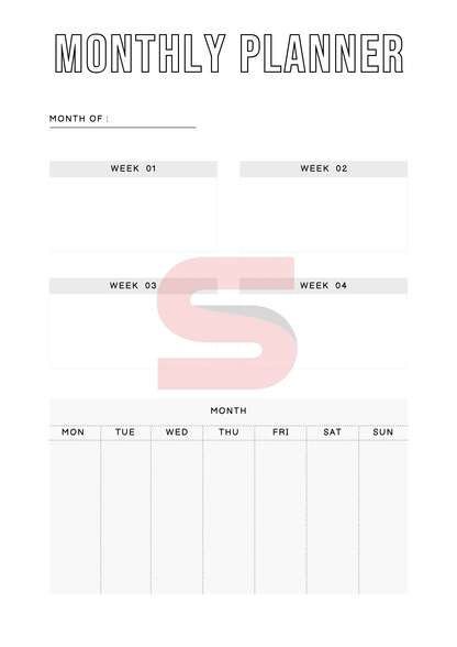 Everyday Success System | Digital + Printable Life Planner PDF