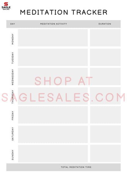 30 Trackers Bundle — Printable & Digital Download Tracker Pack (Digital Download)