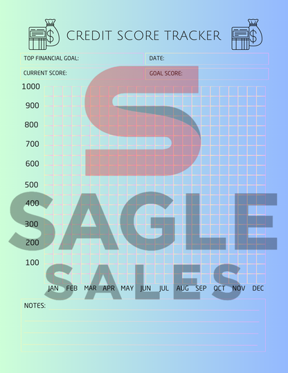 Complete Finance Organizer | Debt, Savings & Budget Tracker PDF ( Digital Download)